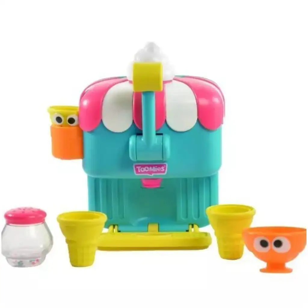 Tomy Toomies: Deluxe továreň na penovú zmrzlinu - hračka do kúpeľa kép 2
