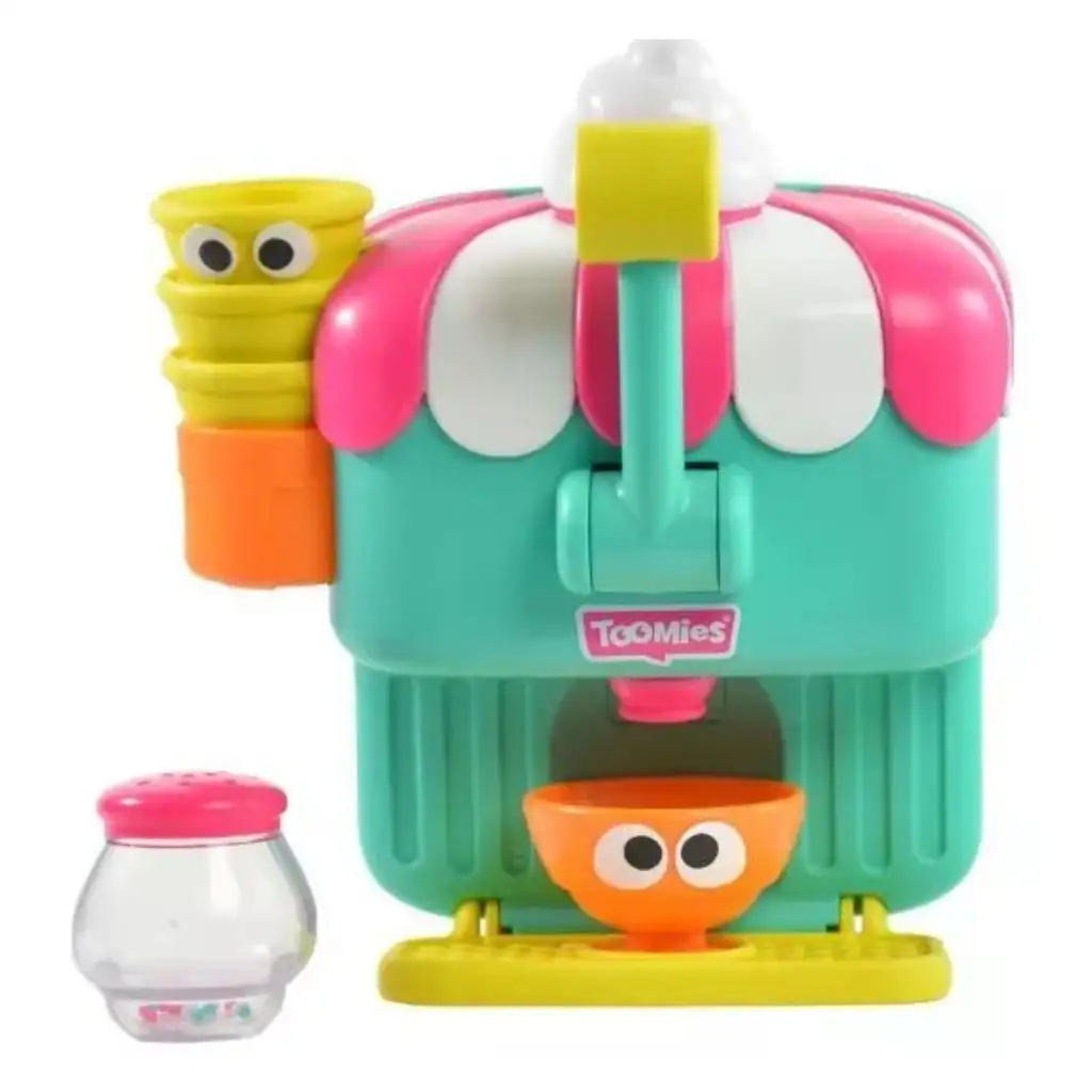 Tomy Toomies: Deluxe továreň na penovú zmrzlinu - hračka do kúpeľa kép 3