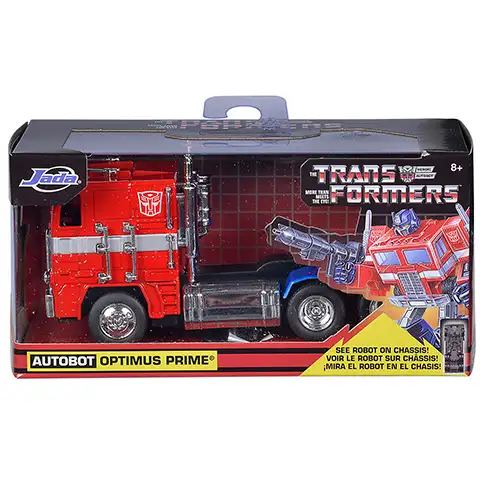 Transformers: Optimus G1 kovové auto 1/32 - Simba Toys