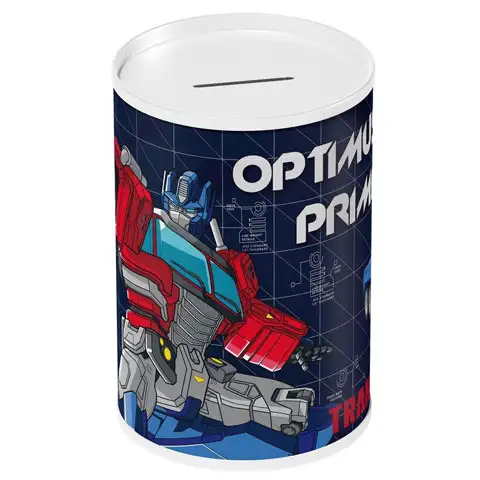 Transformers - Optimus Prime kovová pokladnička 10x15cm