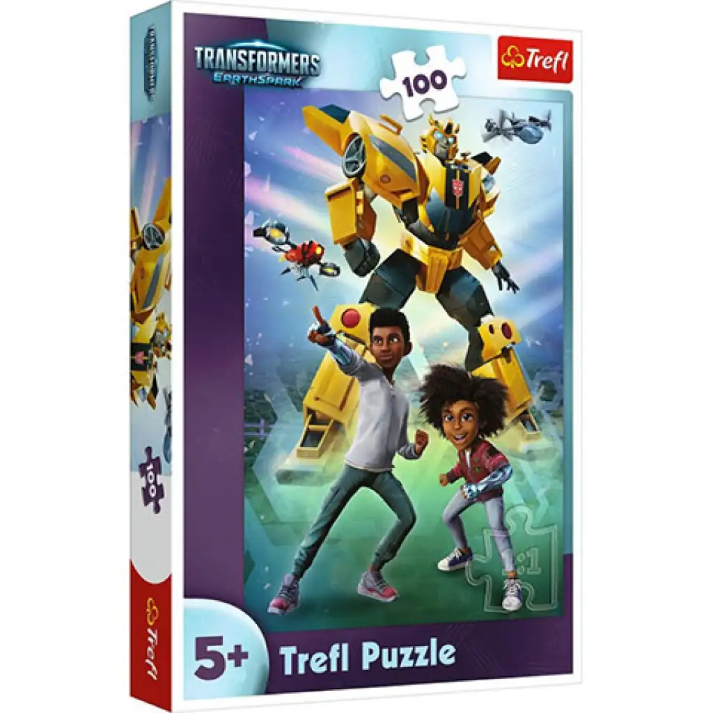 Transformers: Tím 100-dielne puzzle - Trefl