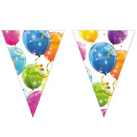 Trblietavé balóny dekoračné vlajky