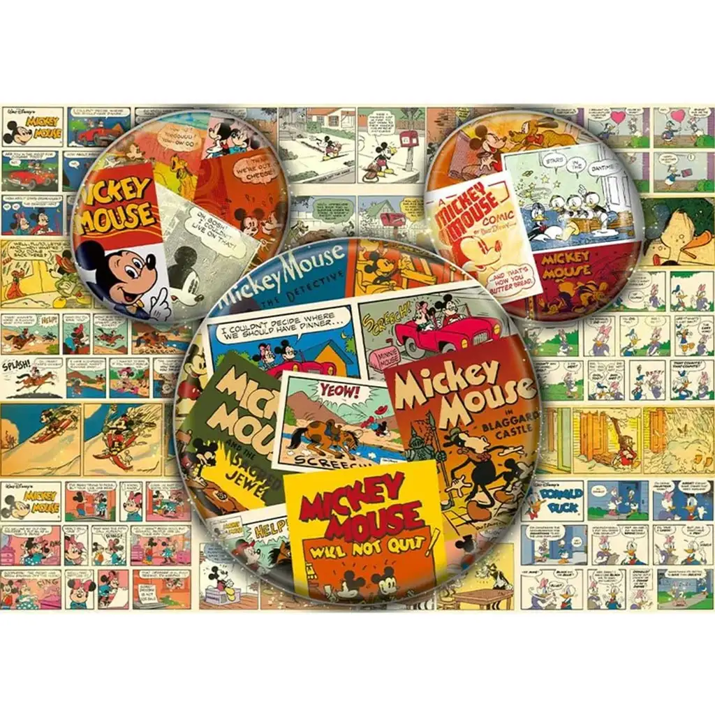 Mickey Mouse komiks 1000-dielne puzzle - Trefl kép 2
