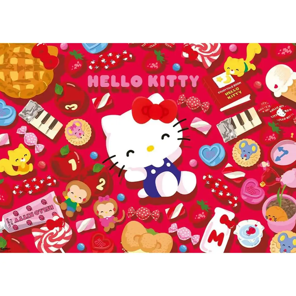 Hello Kitty sladký sen 1000-dielna puzzle - Trefl kép 2