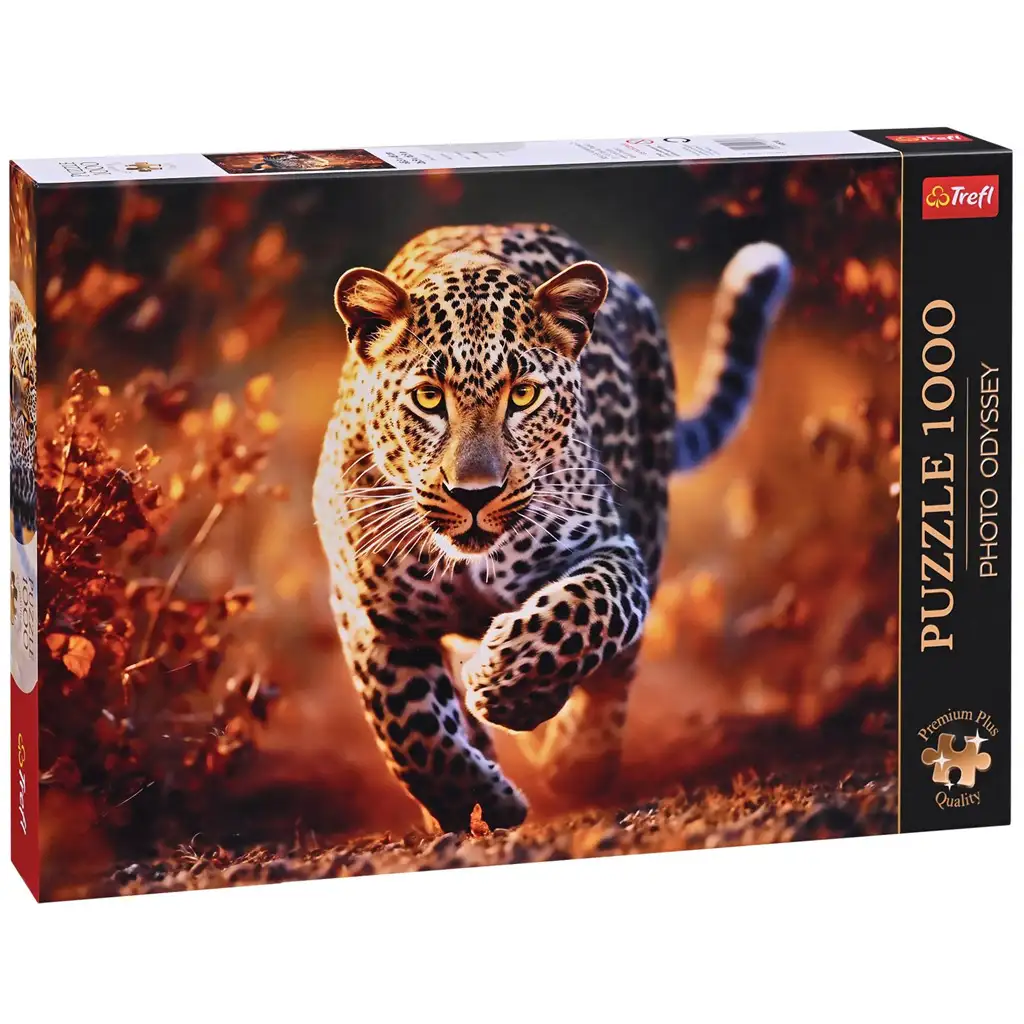 Leopard Premium Plus 1000-dieliková puzzle - Trefl
