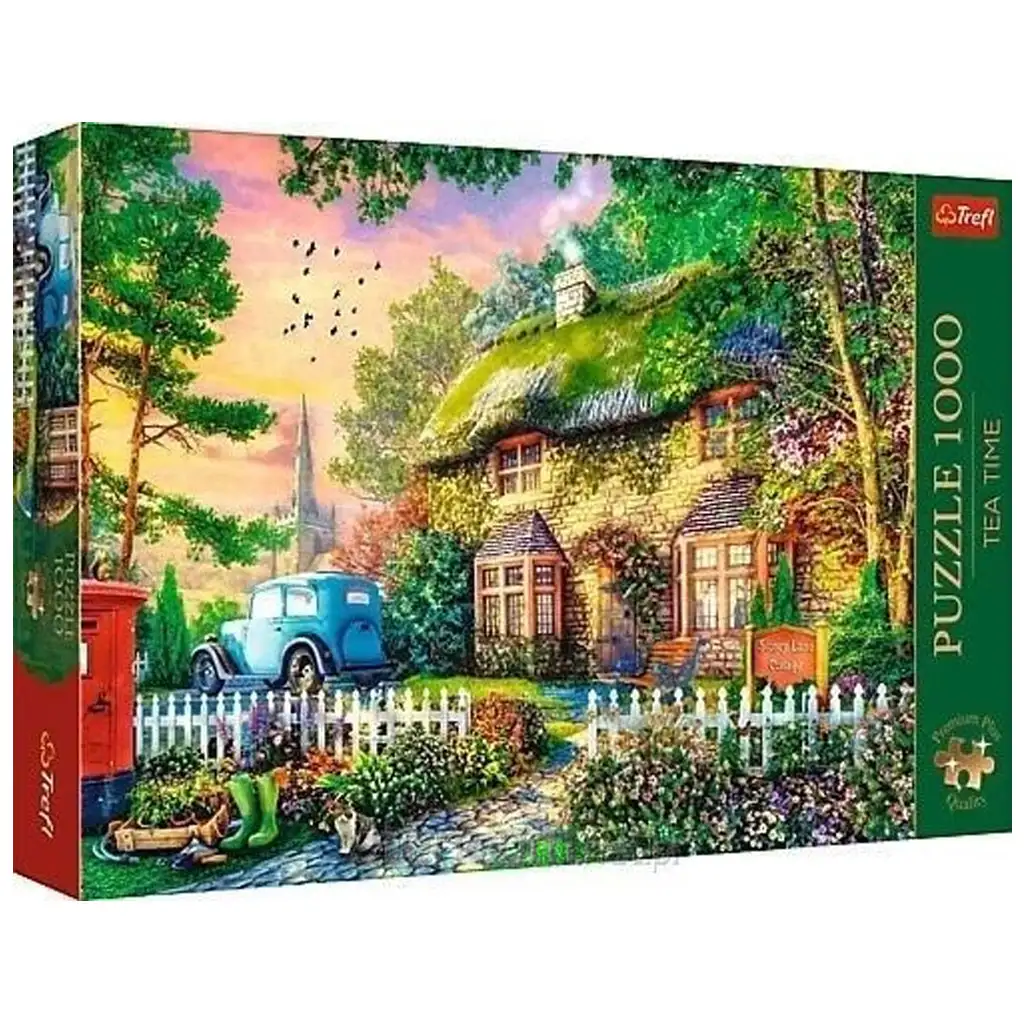 Stoney Lane chalúpka premium plus 1000-dielikové puzzle - Trefl kép 1