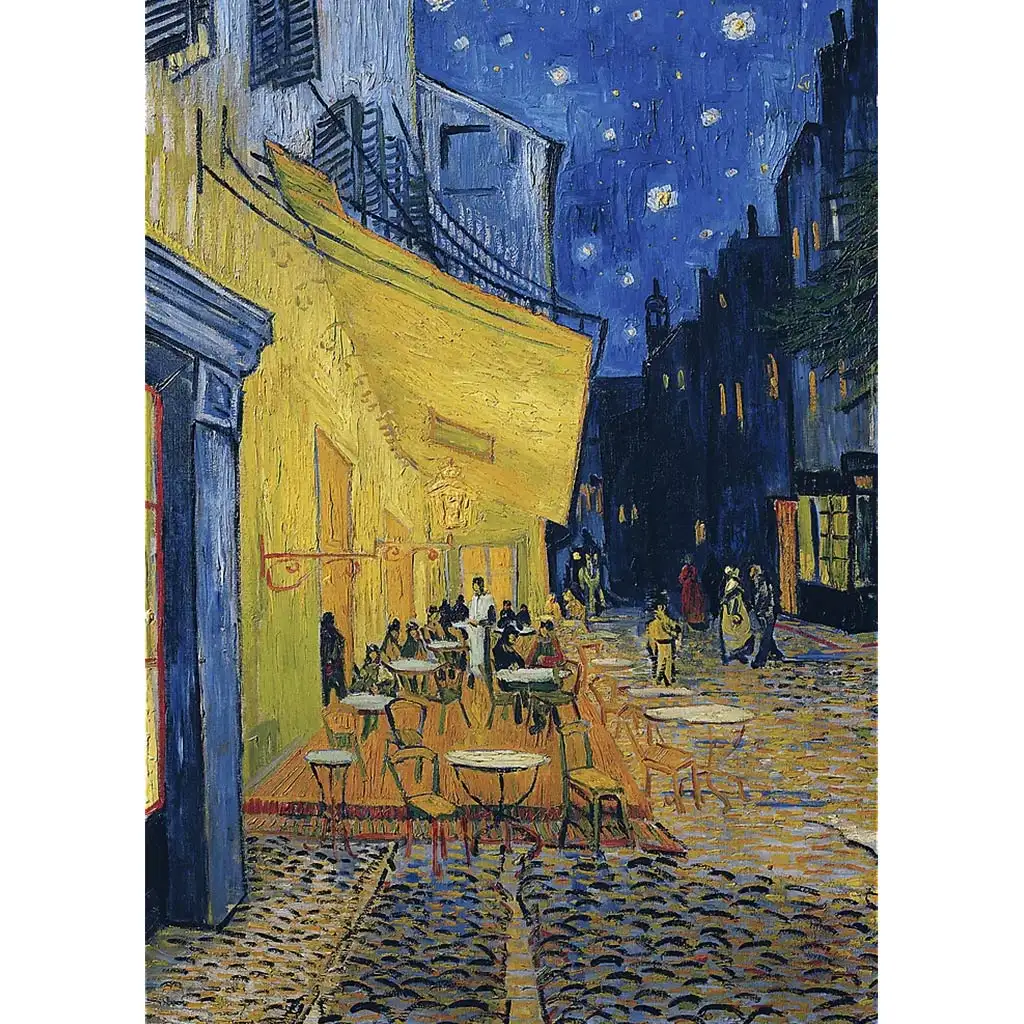Vincent Van Gogh: Éjszakai kávézó 1000db-os puzzle - Trefl kép 2