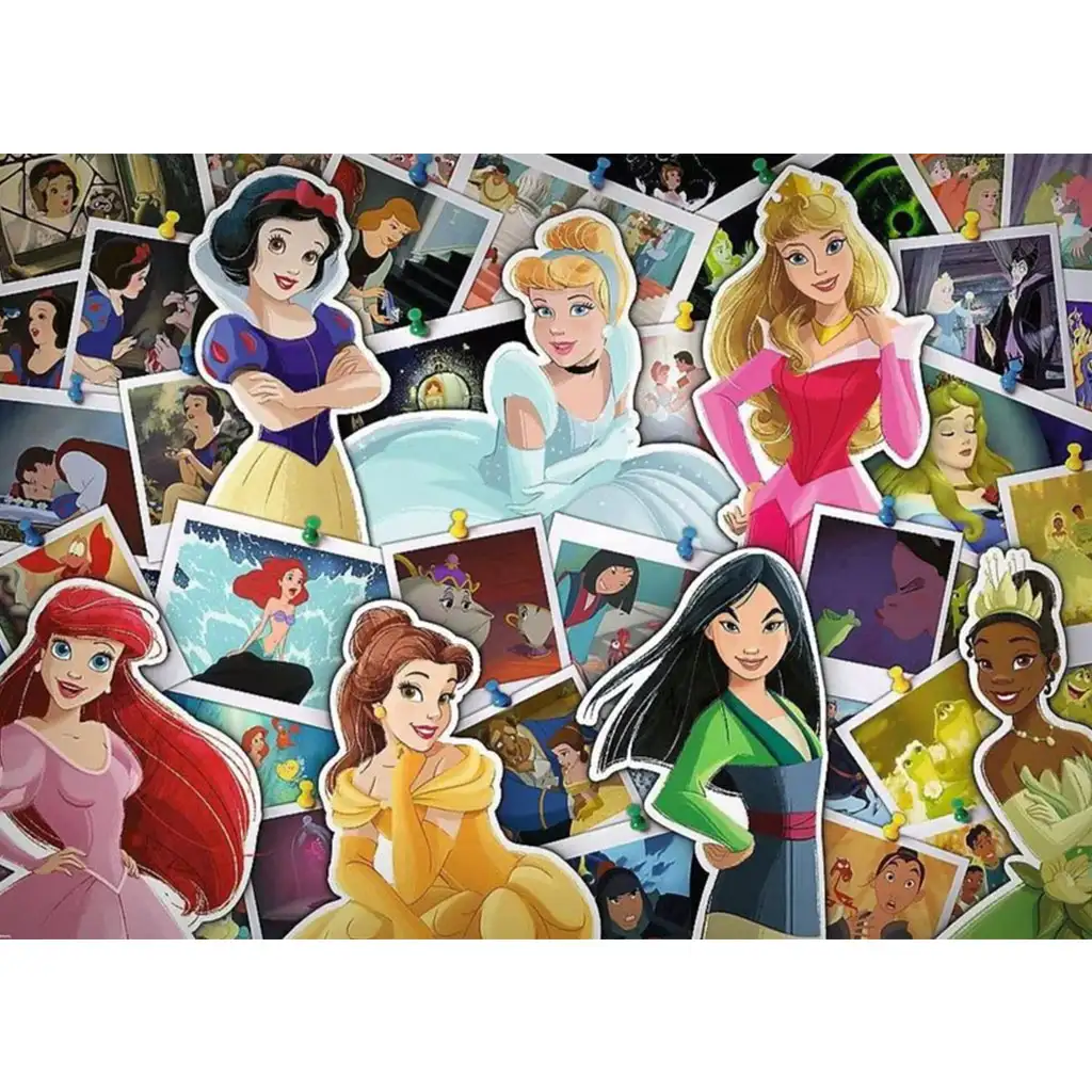 Fotografie princezien Disney+ 1000-dielne puzzle - Trefl kép 2