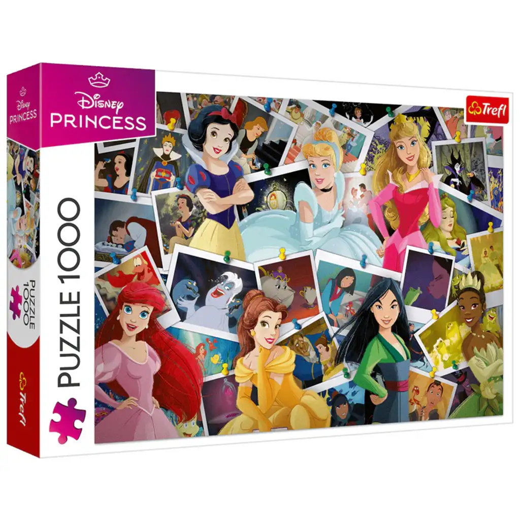 Fotografie princezien Disney+ 1000-dielne puzzle - Trefl