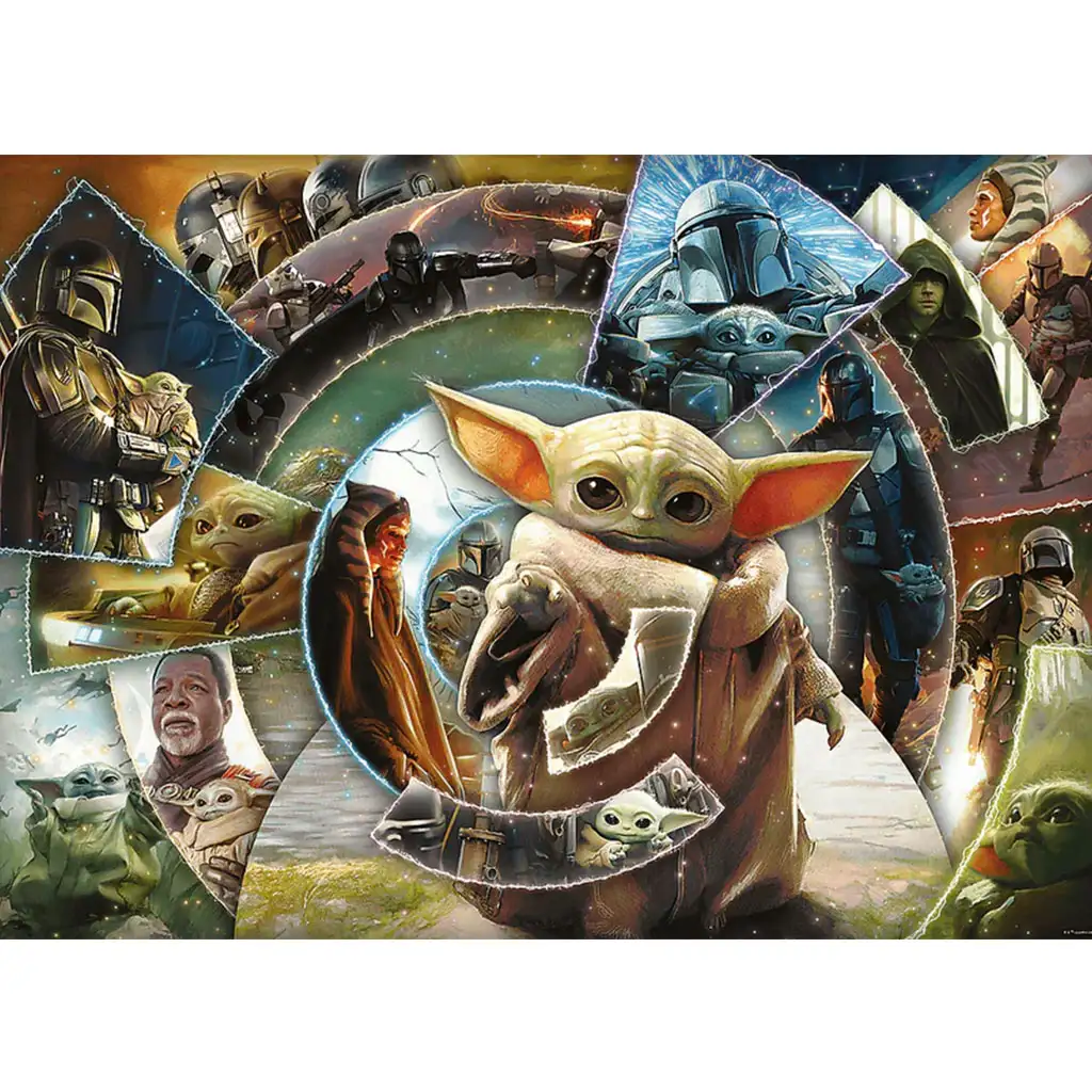 Star Wars Grogu utazása 1000db-os puzzle - Trefl kép 2