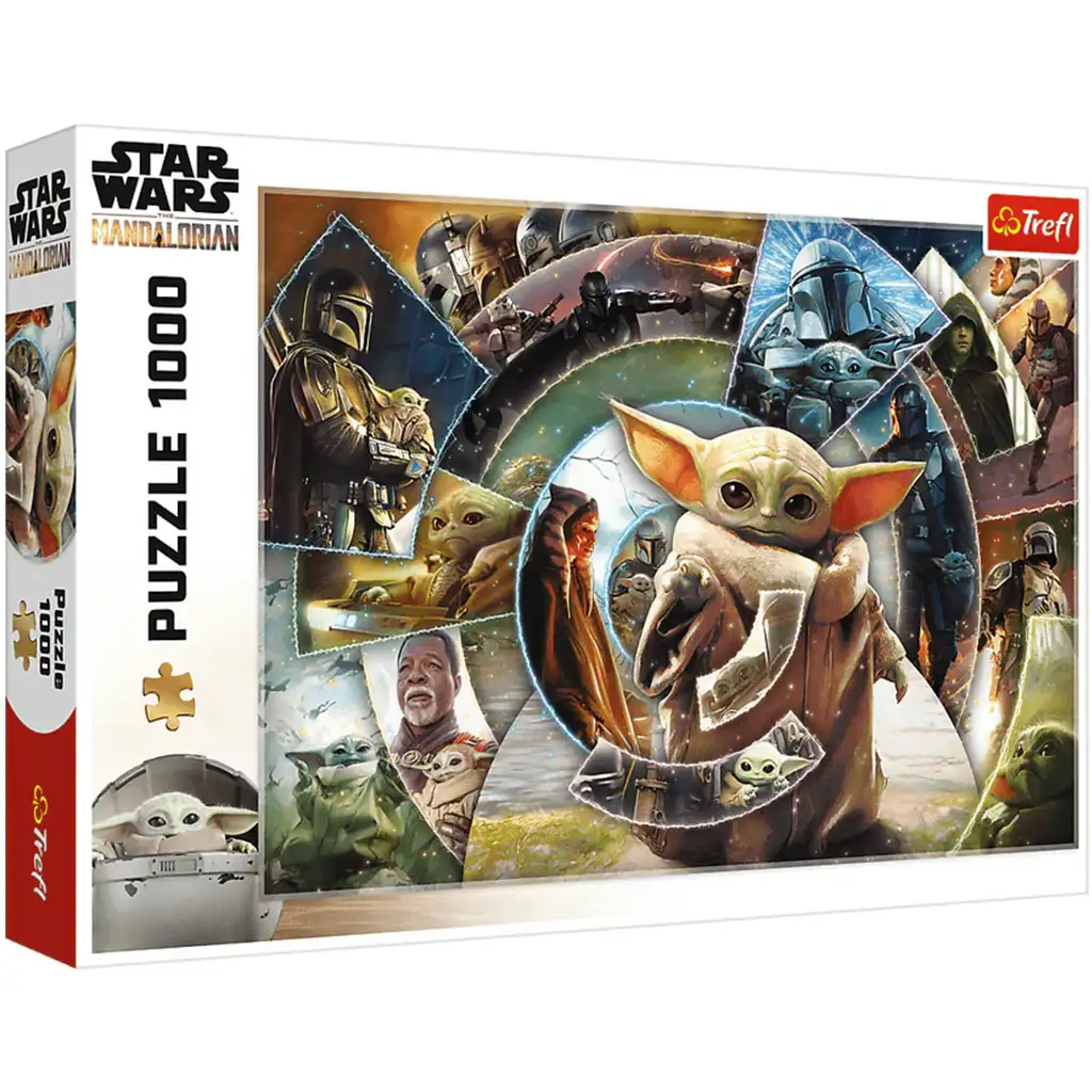 Star Wars Grogu utazása 1000db-os puzzle - Trefl kép 1