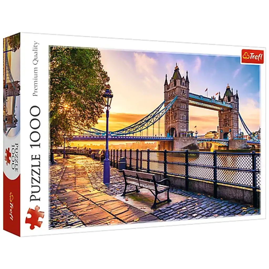Puzzle 1000 ks - Tower Bridge v Londýne - Trefl
