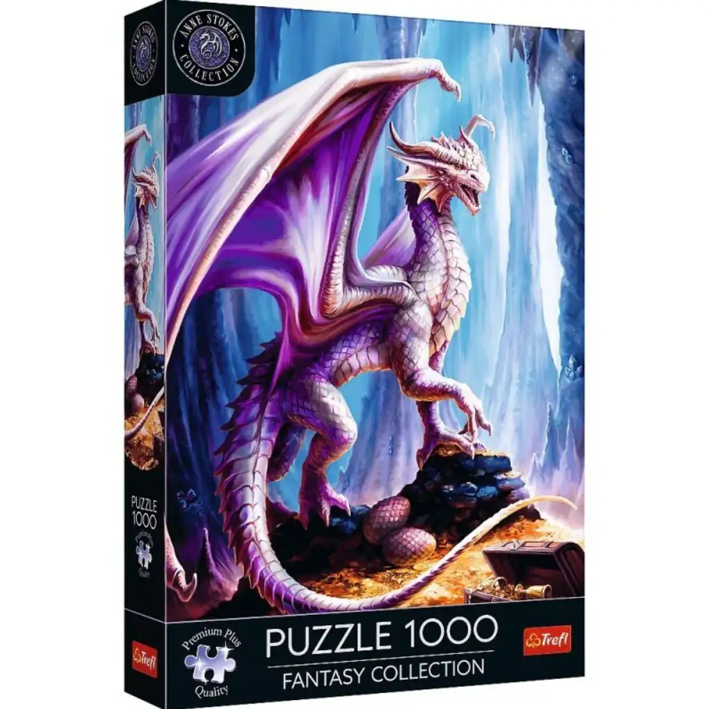 Anne Stokes: Strážca pokladu 1000-dielna prémiová plus puzzle - Trefl