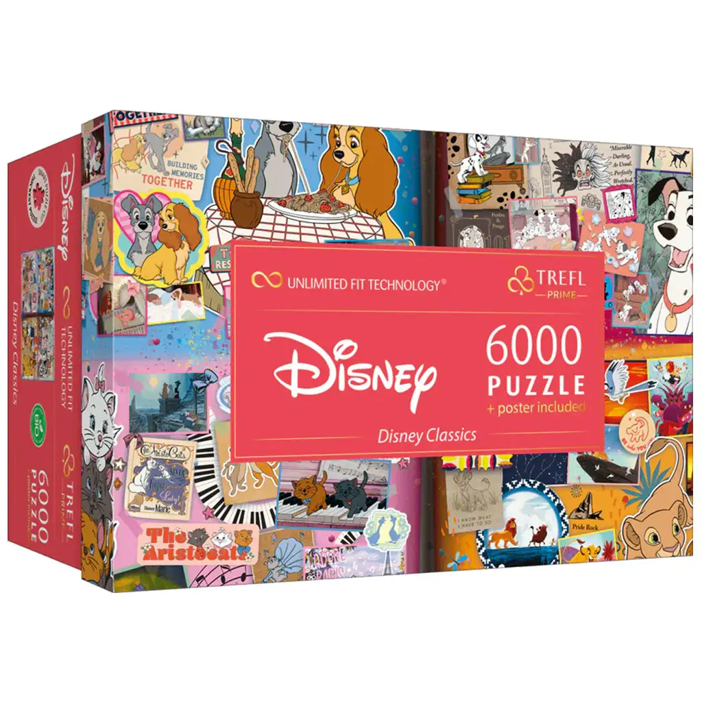 Disney veľká kniha 6000-dielne puzzle - Trefl