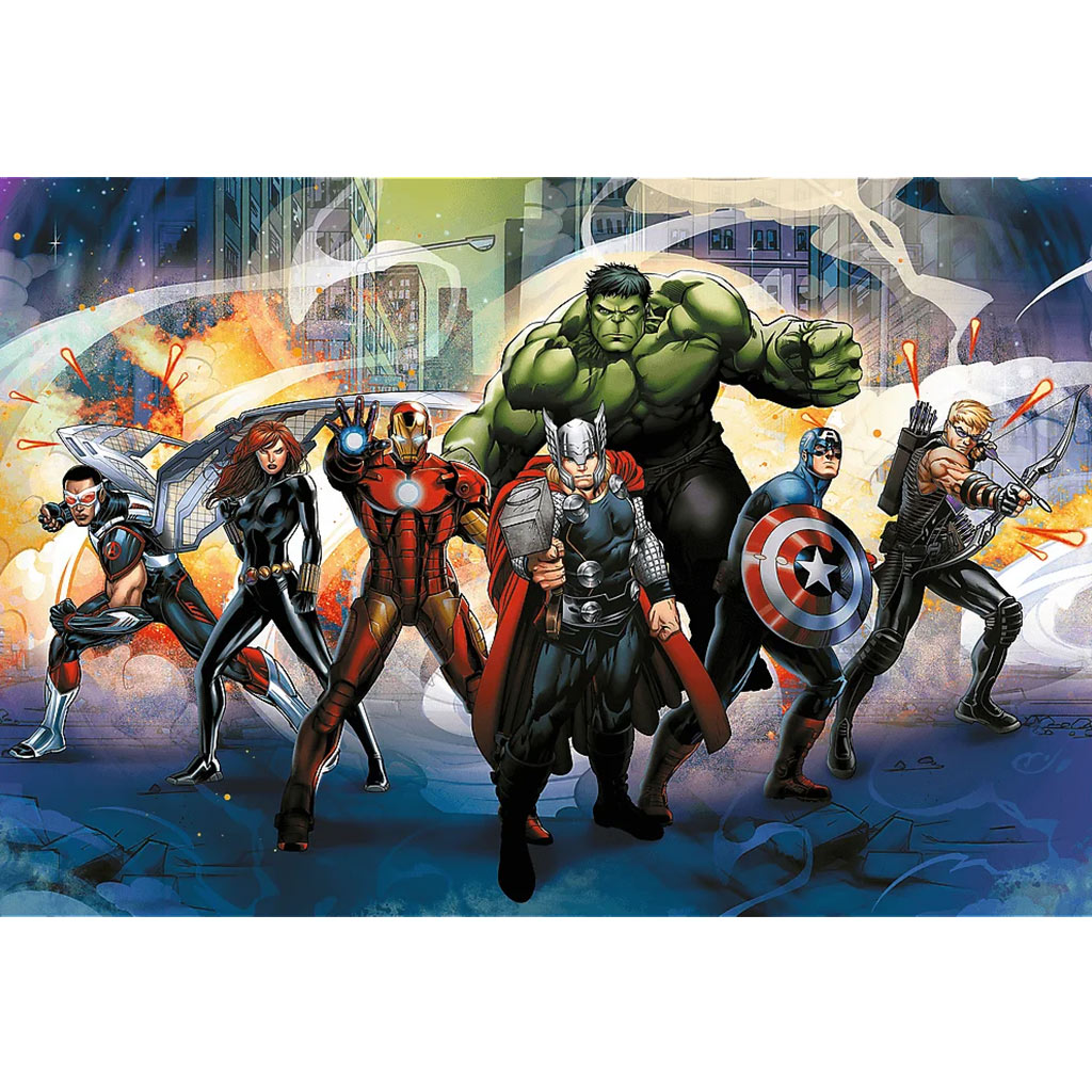 Avengers tím 160-dielne puzzle - Trefl kép 2