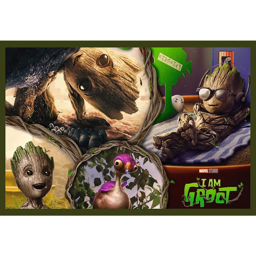 Marvel: Som Groot 2x200-dieliková puzzle - Trefl kép 2