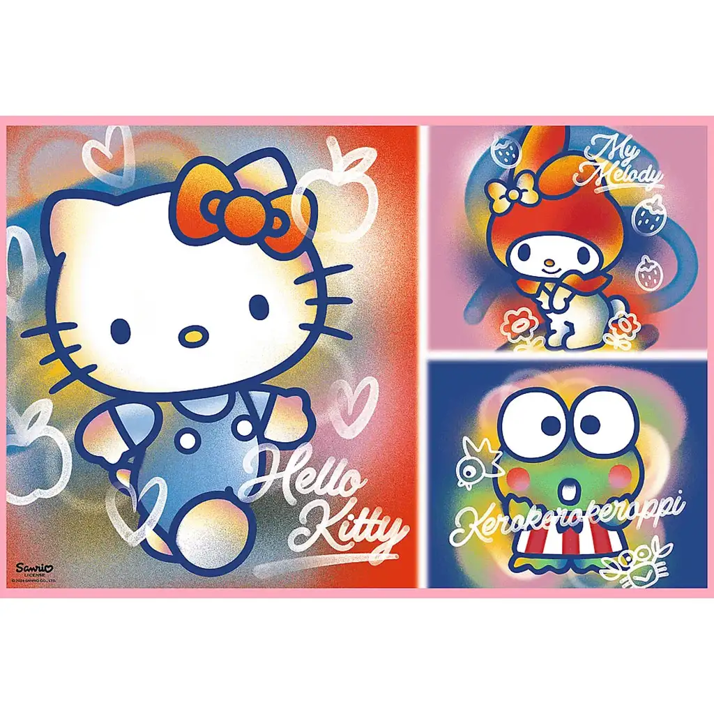 Hello Kitty a priatelia 2x200 puzzle - Trefl kép 2
