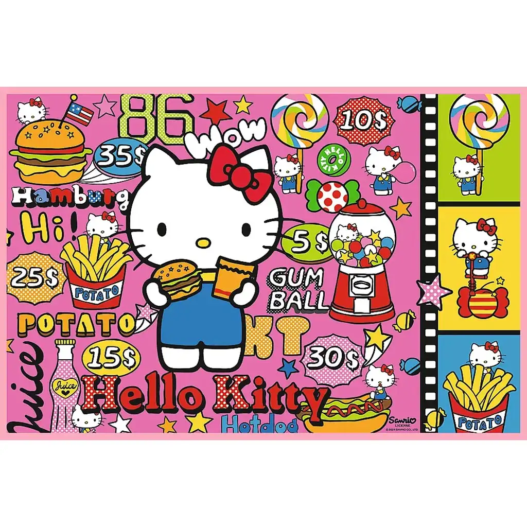 Hello Kitty a priatelia 2x200 puzzle - Trefl kép 3