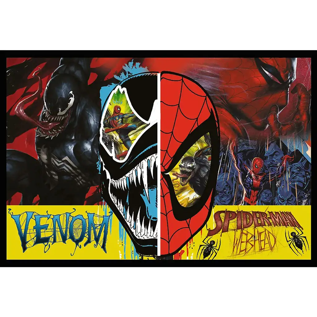 Marvel: Spider-Man vs Venom 2x200 ks puzzle - Trefl kép 3