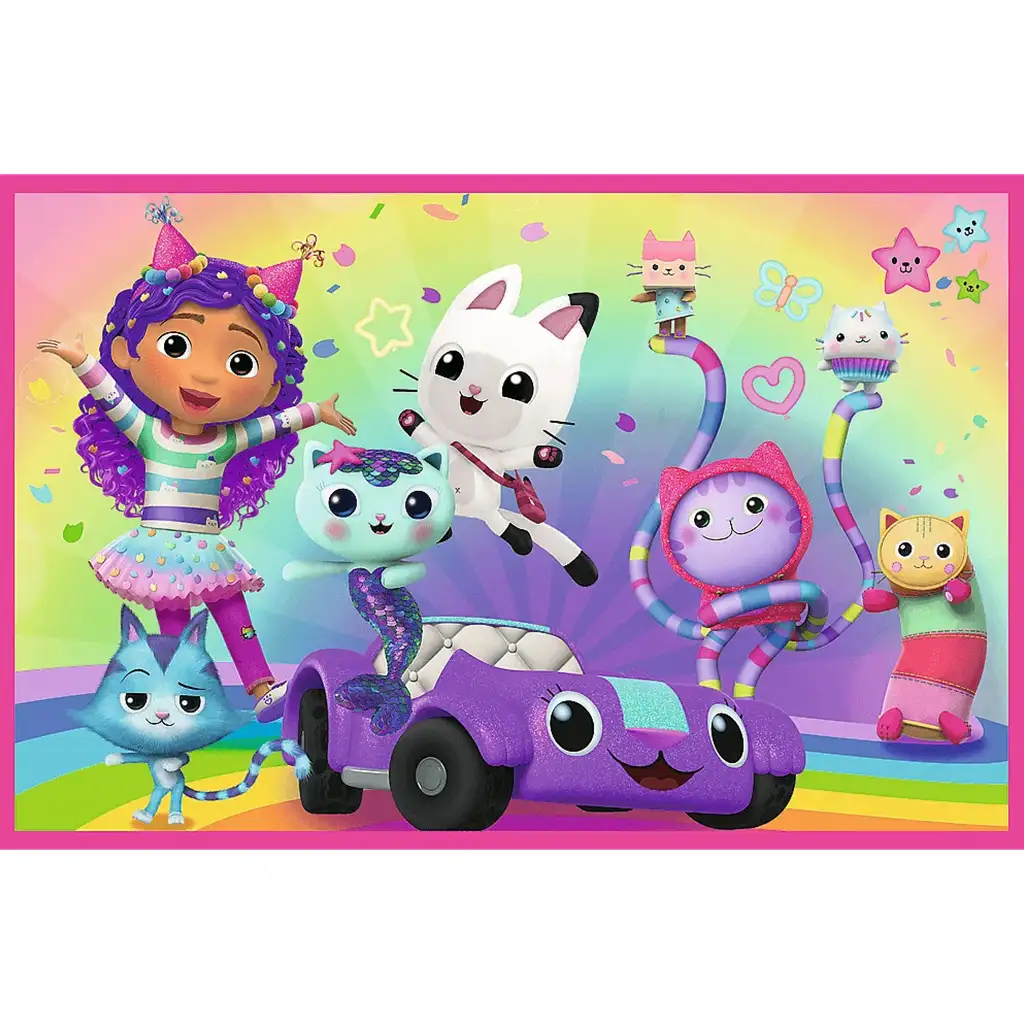 Gabi domček pre bábiky hra s Gabi 2x24-dielne puzzle - Trefl kép 2