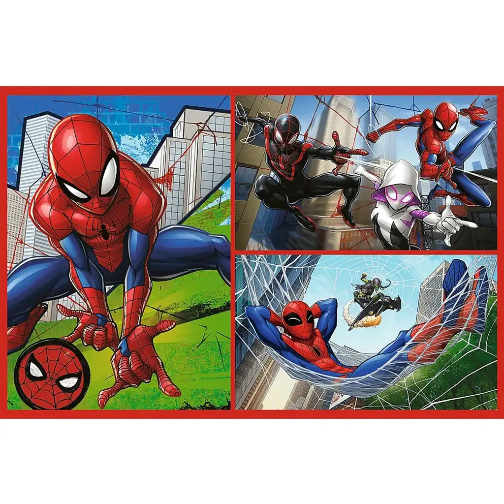 Spider-Man pavúčie príbehy 2x70-dielne puzzle - Trefl kép 2