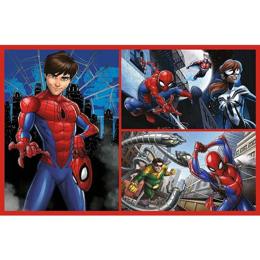 Spider-Man pavúčie príbehy 2x70-dielne puzzle - Trefl kép 3