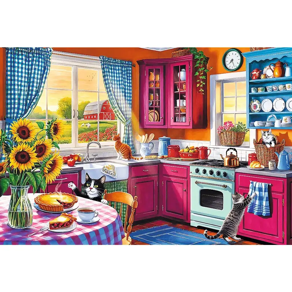 Ráno v kuchyni Easy Piece 300-dielikové puzzle - Trefl kép 2