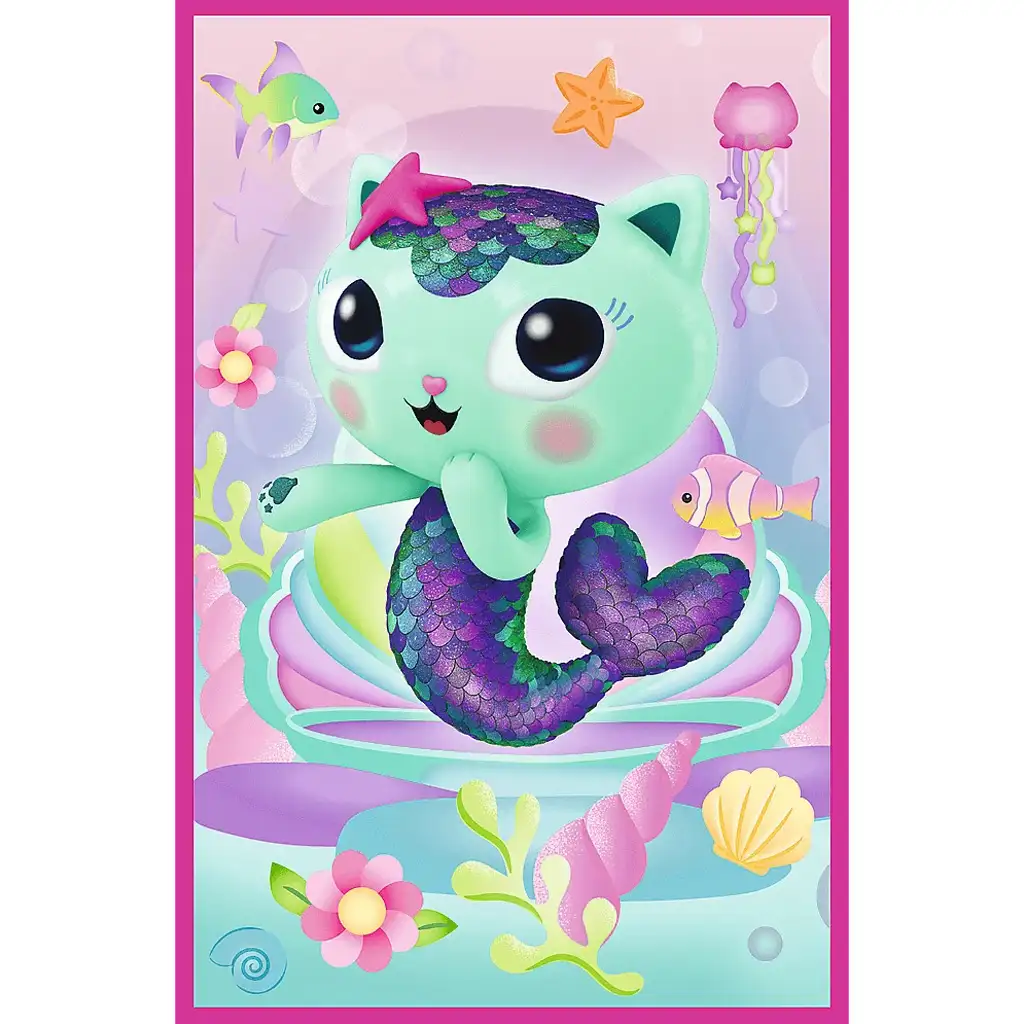 Gabi domček pre bábiky s Gabi a mačkami 3x50-dielne puzzle - Trefl kép 3