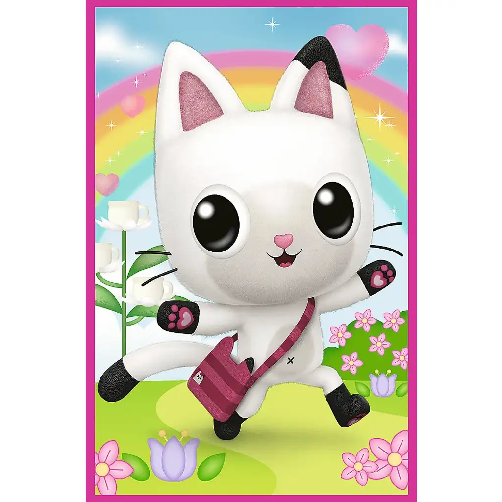 Gabi domček pre bábiky s Gabi a mačkami 3x50-dielne puzzle - Trefl kép 4