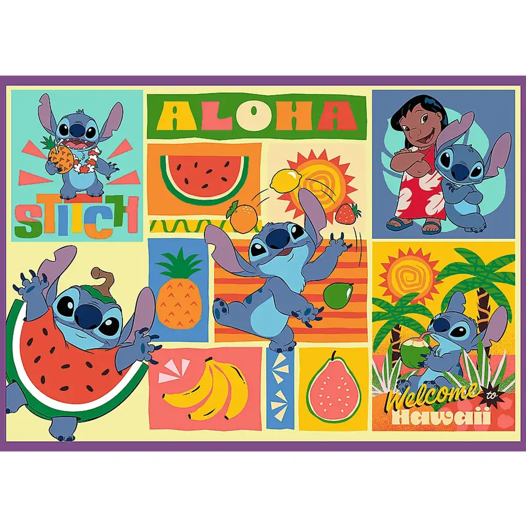 Disney: Csodálatos Stitch 4x250db-os puzzle - Trefl kép 3