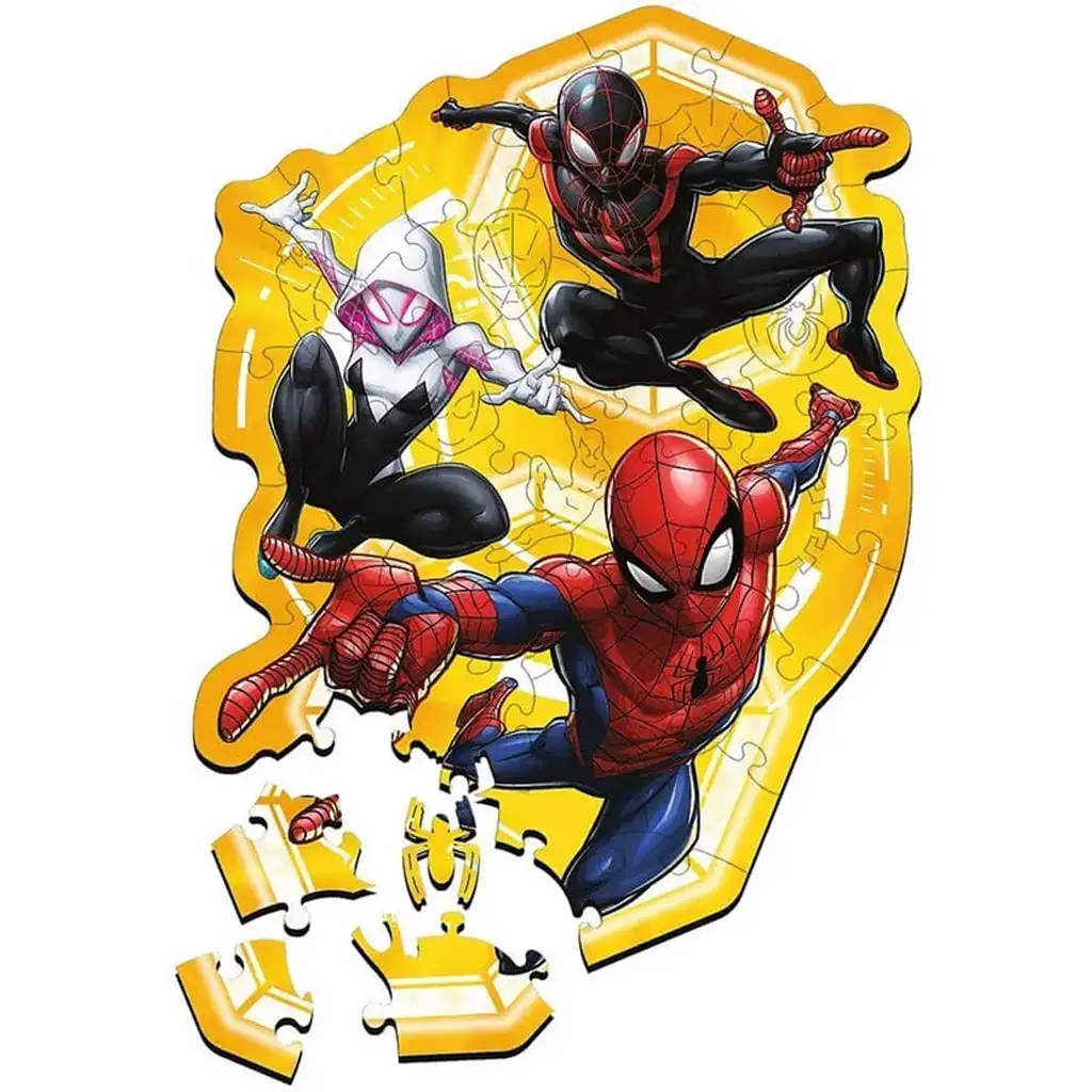 Spider-Man v akcii 50-dielna drevená puzzle - Trefl kép 2