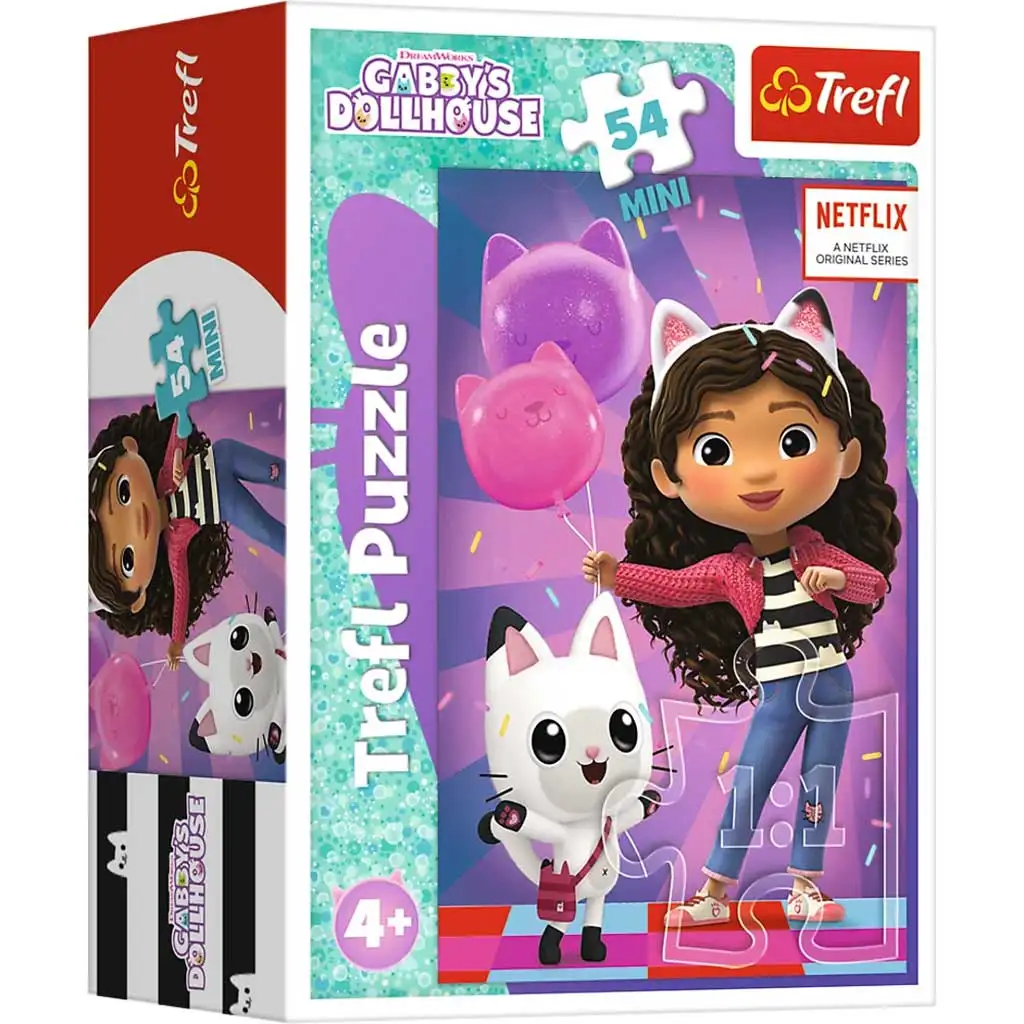 Netflix: Gabi bábikový domček 54-dielna minipuzzle rôzne varianty 1ks kép 2