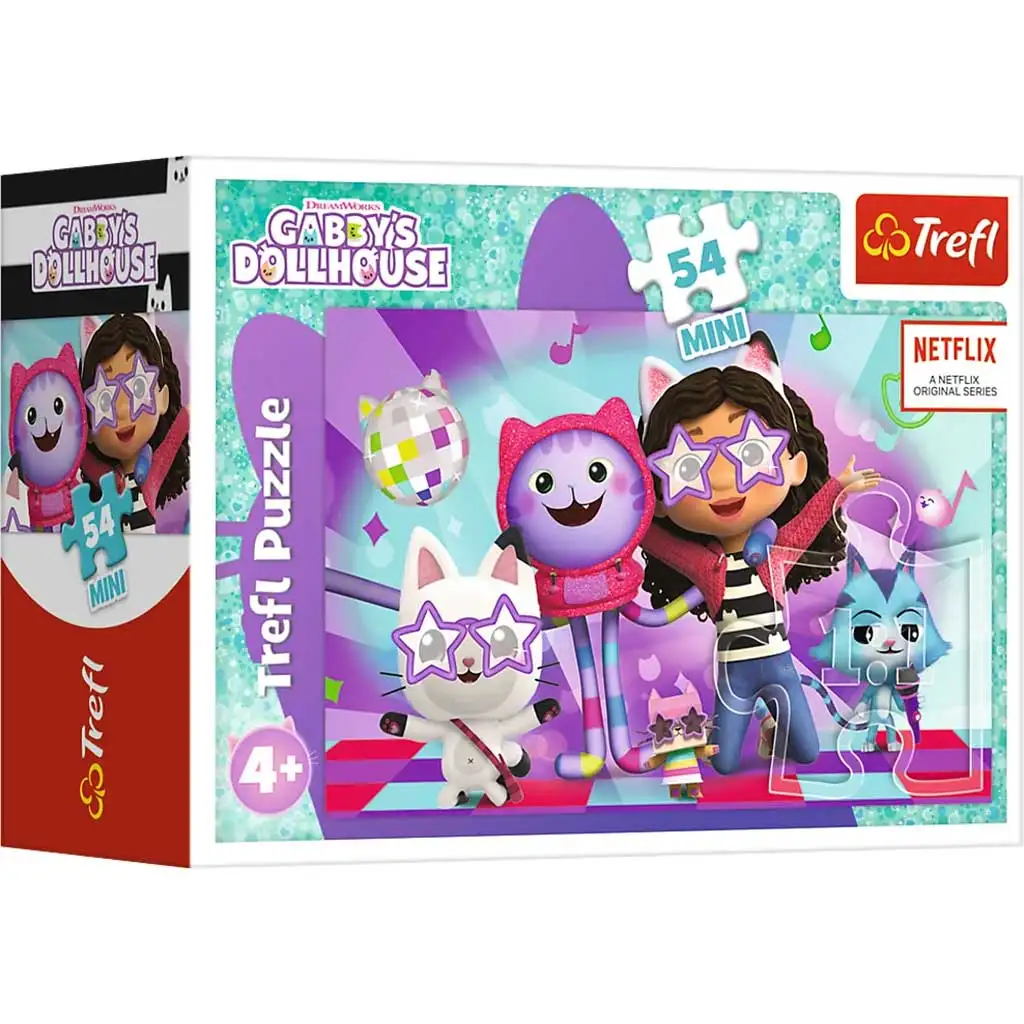 Netflix: Gabi bábikový domček 54-dielna minipuzzle rôzne varianty 1ks kép 4