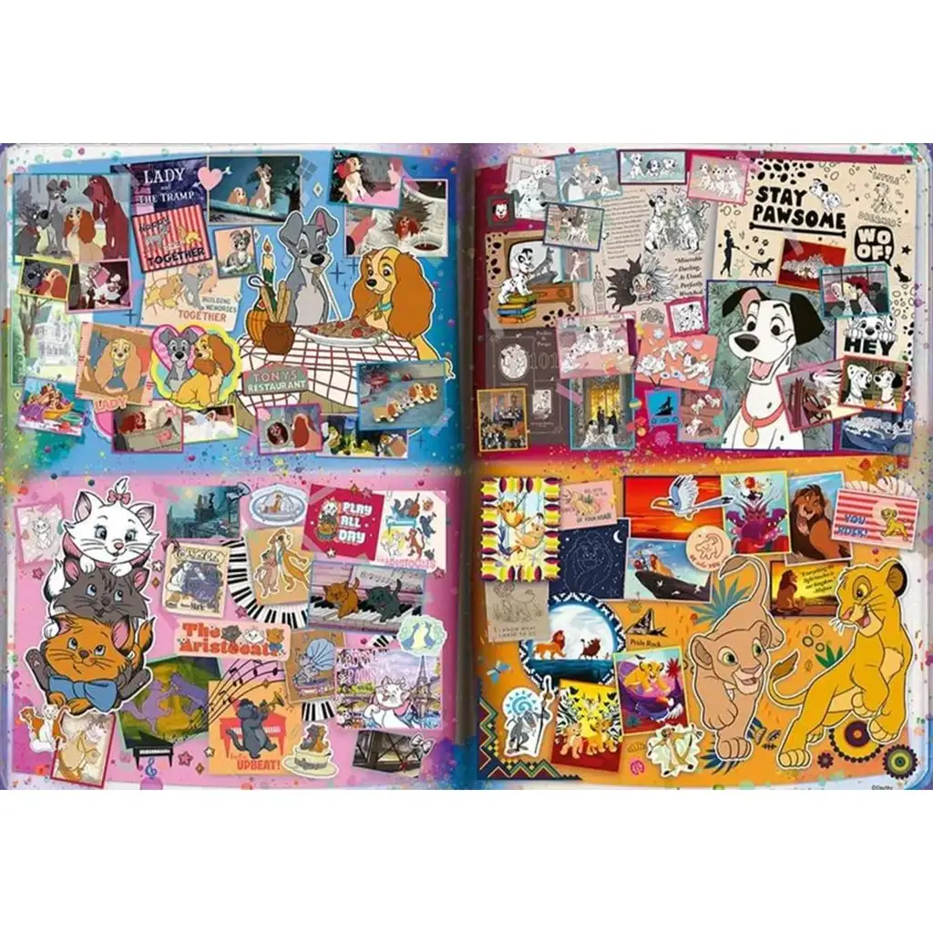 Disney veľká kniha 6000-dielne puzzle - Trefl kép 2