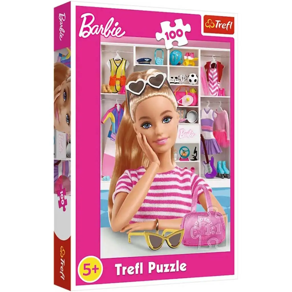 Stretnutie s Barbie 100-dielne puzzle - Trefl