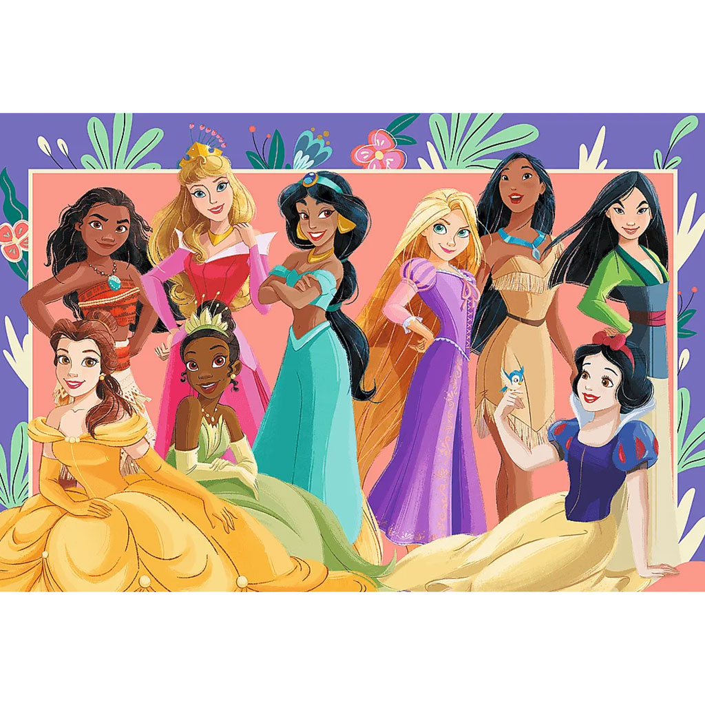 Skupinový obrázok Disney princezien, puzzle 160 dielikov - Trefl kép 2