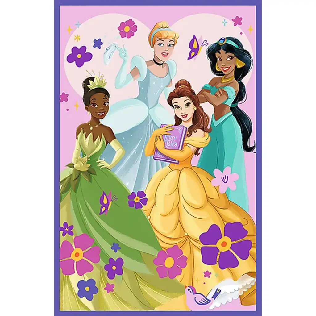 Disney+princezné+kamarátky+3x80ks+puzzle+-+Trefl kép 3