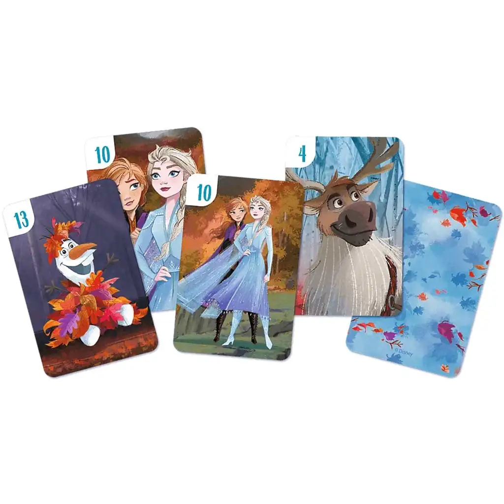 Disney: Ľadové kráľovstvo 2 čierny Peter kartová hra - Trefl kép 2