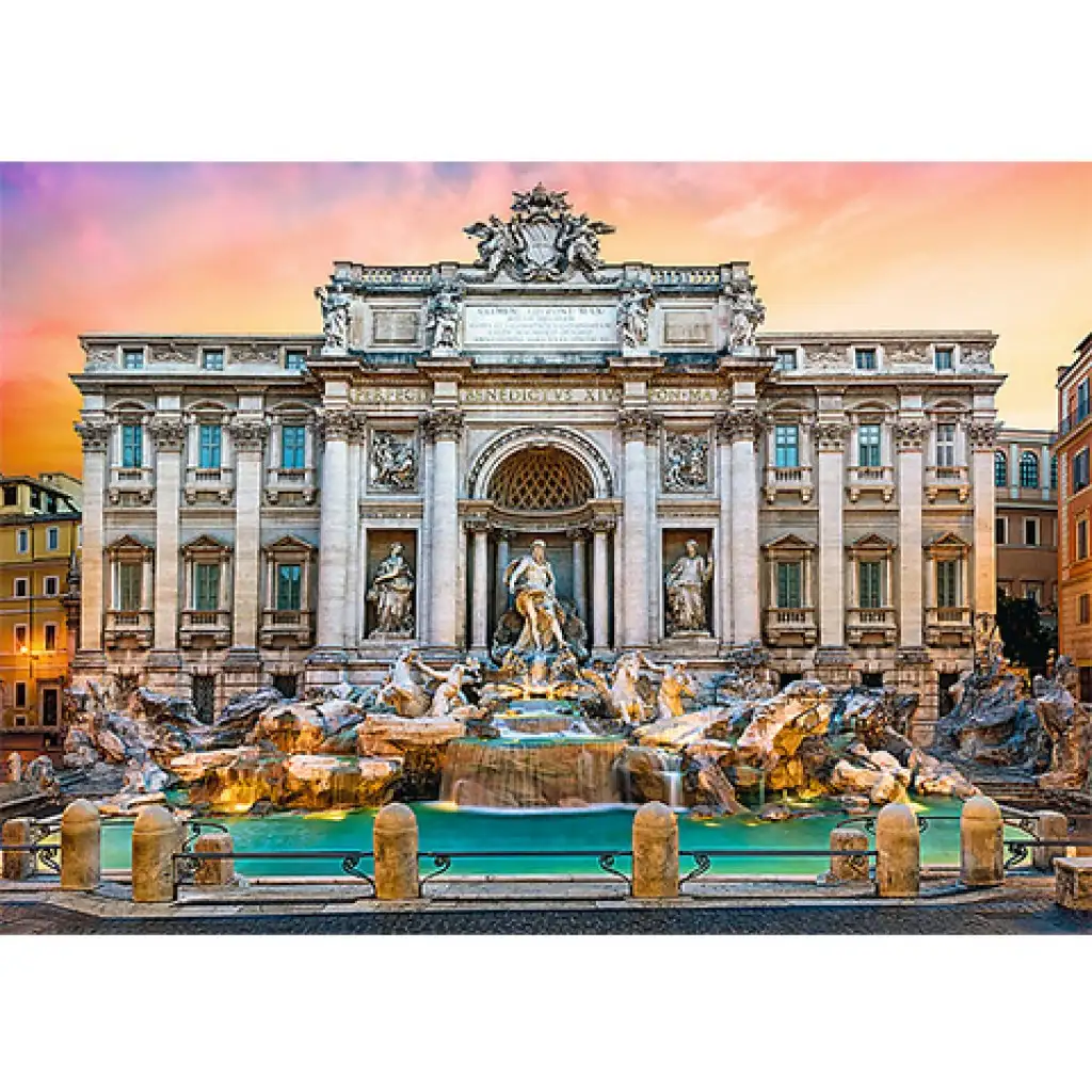 Trevi-kút, Róma 500db-os puzzle - Trefl kép 2