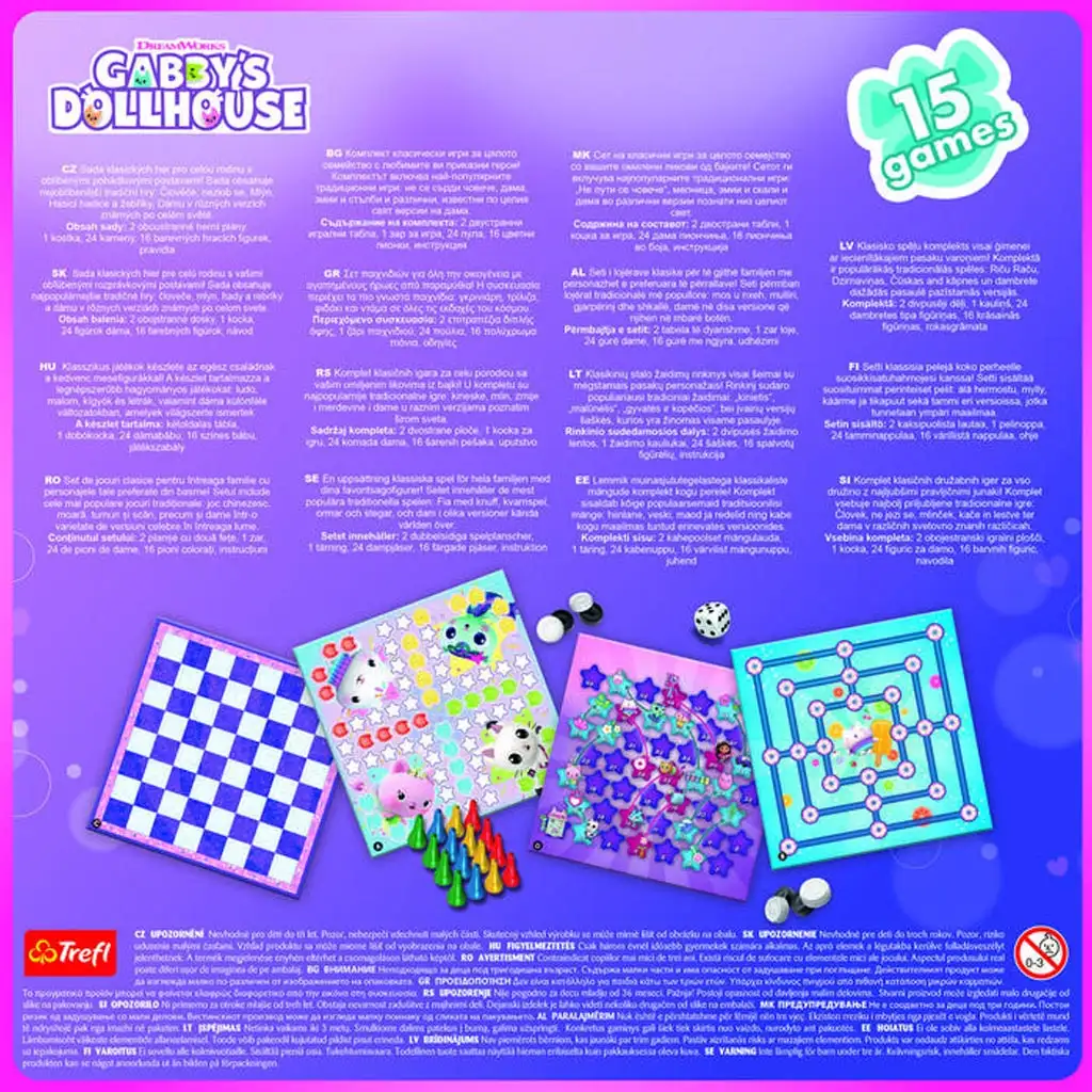 Gabi domček pre bábiky 15-dielna herná súprava - Trefl kép 2