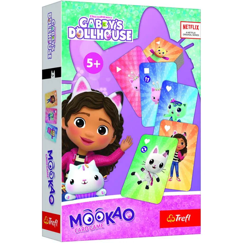 Gabi domček pre bábiky Mookao kartová hra - Trefl