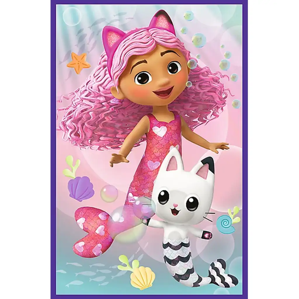 Gabi domček pre bábiky farebné dni 3x80 ks puzzle - Trefl kép 3