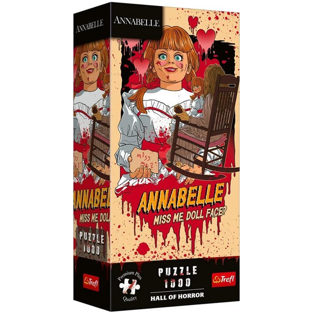 Sieň hrôzy Annabelle prémiové plus 1000-dielne puzzle - Trefl