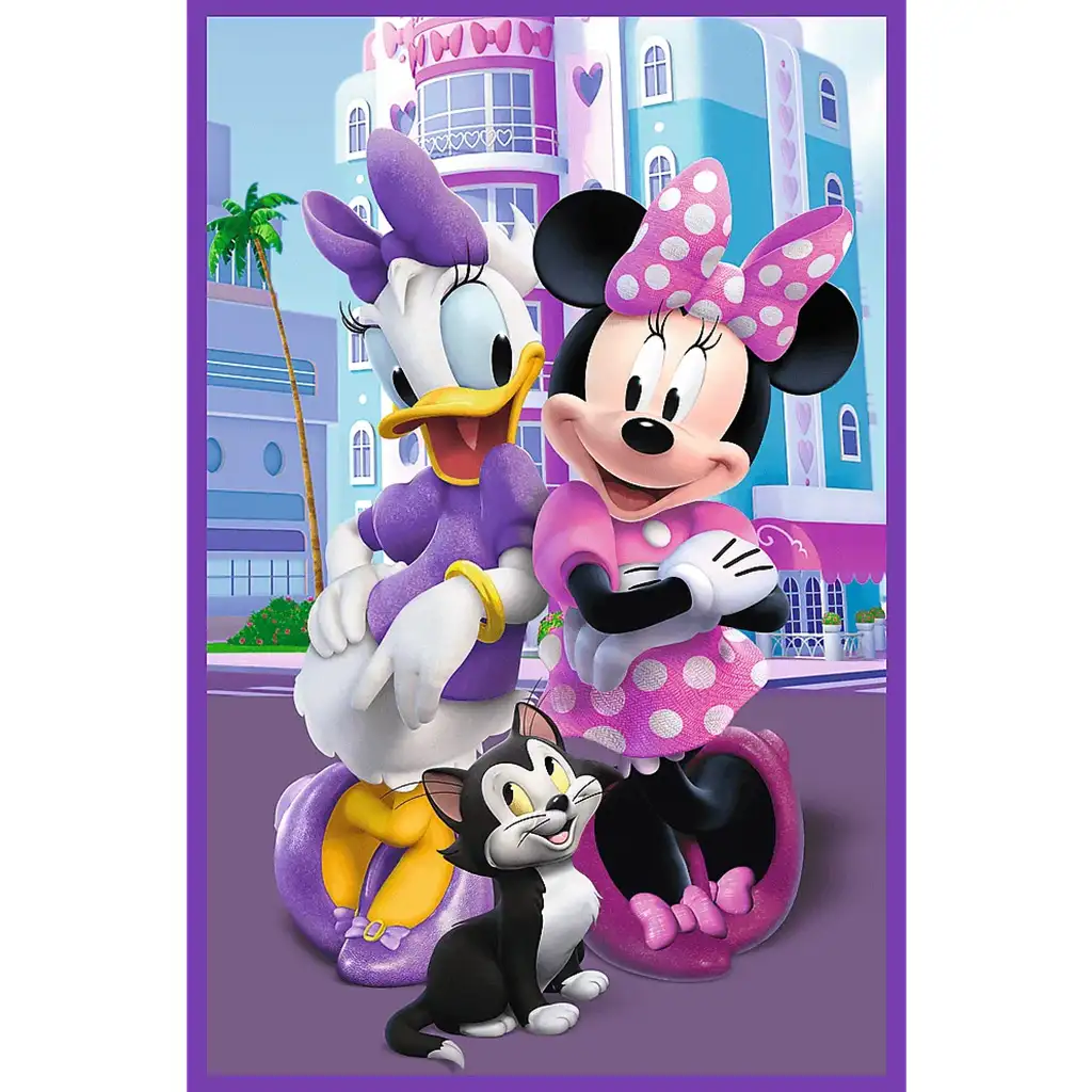 Disney: Minnie egér és barátai 3x80db-os puzzle - Trefl kép 2