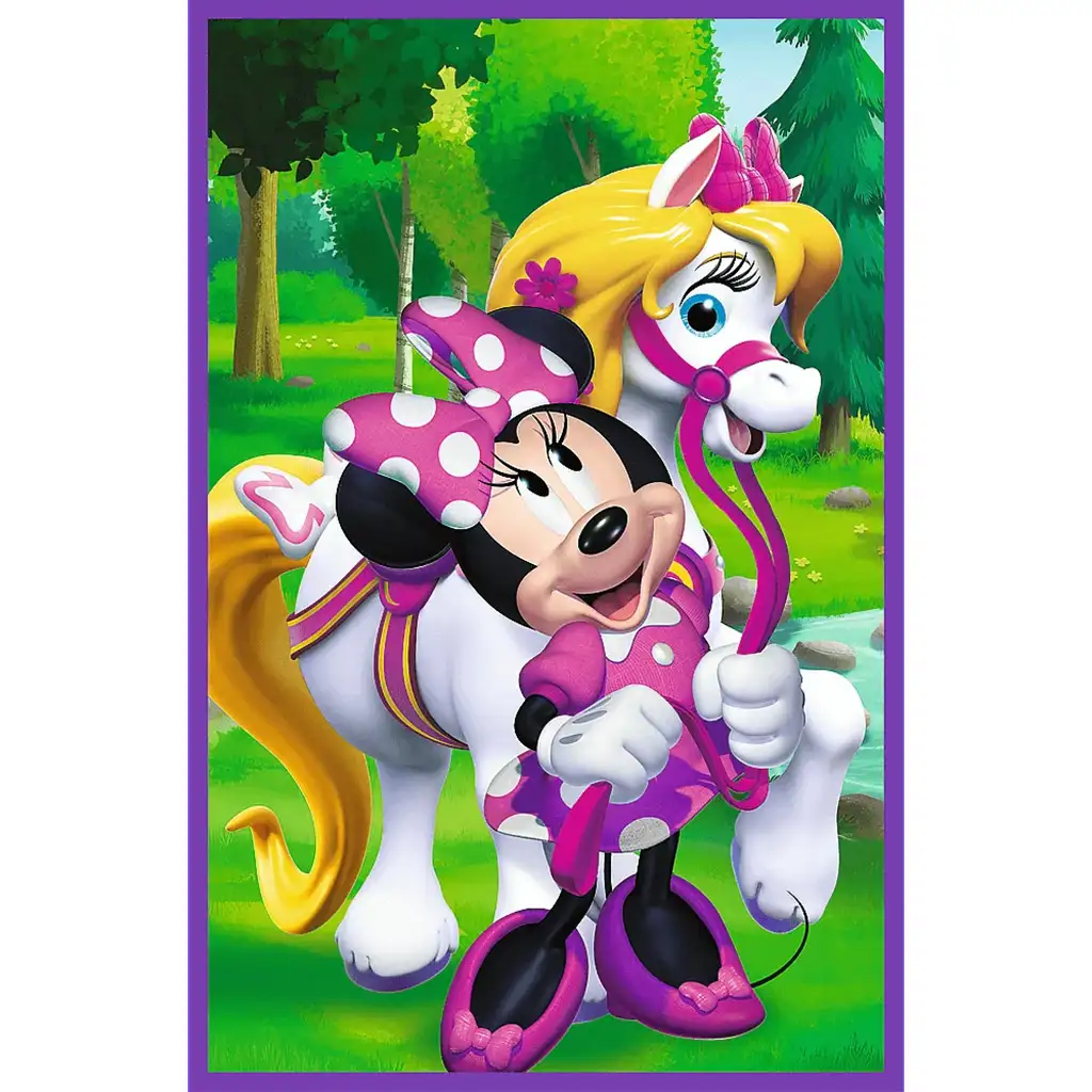 Disney: Minnie egér és barátai 3x80db-os puzzle - Trefl kép 4