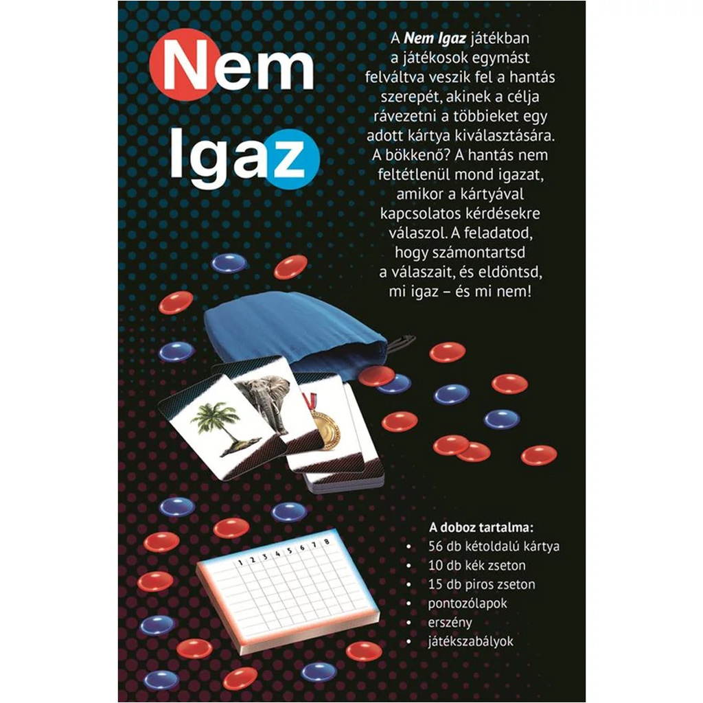 Spoločenská hra Nie je pravda - Trefl kép 3