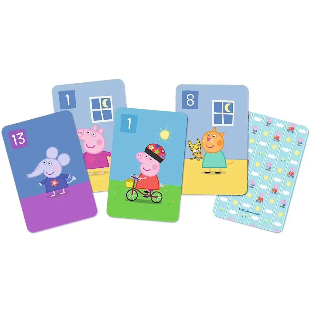 Peppa Pig: Čierny Peter karty - Trefl kép 2