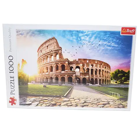 Slnečný Koloseum, Rím 1000 ks puzzle - Trefl