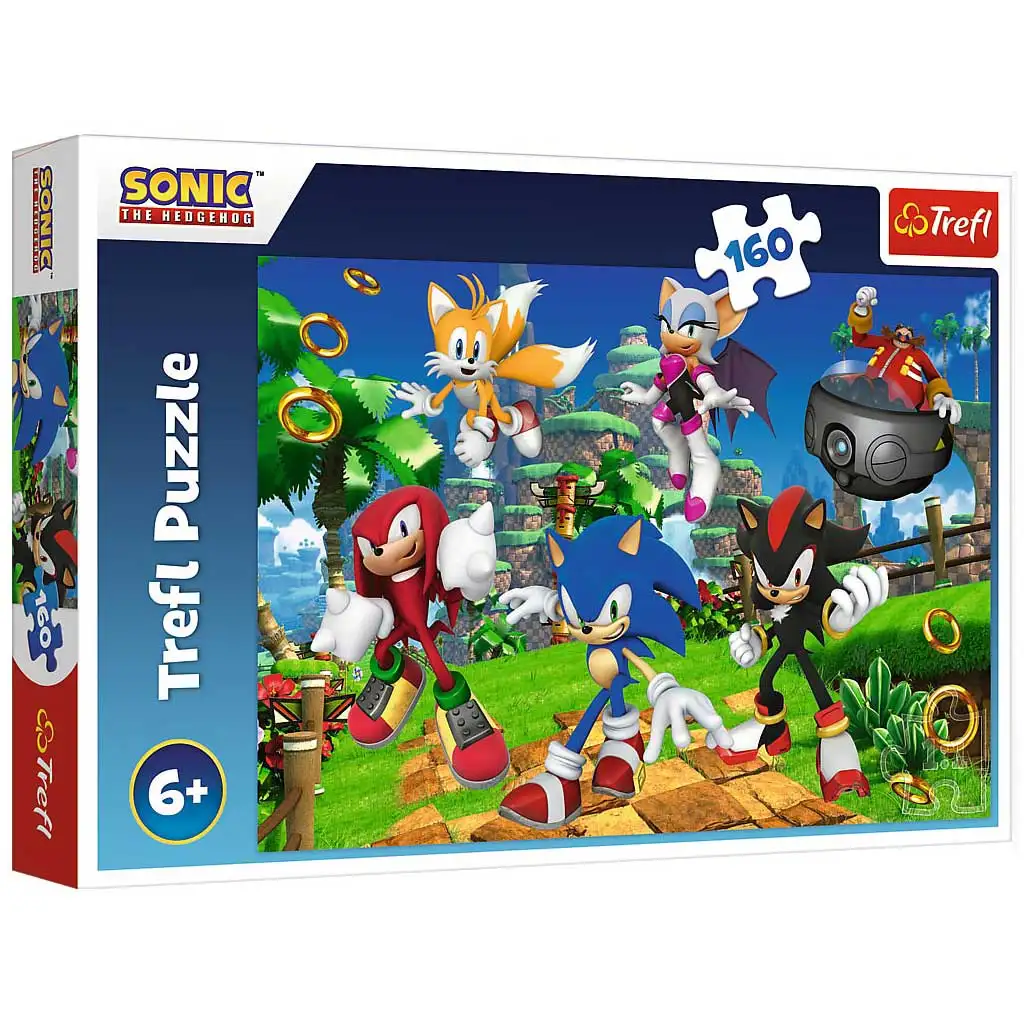 Jež Sonic 160-dielne puzzle - Trefl
