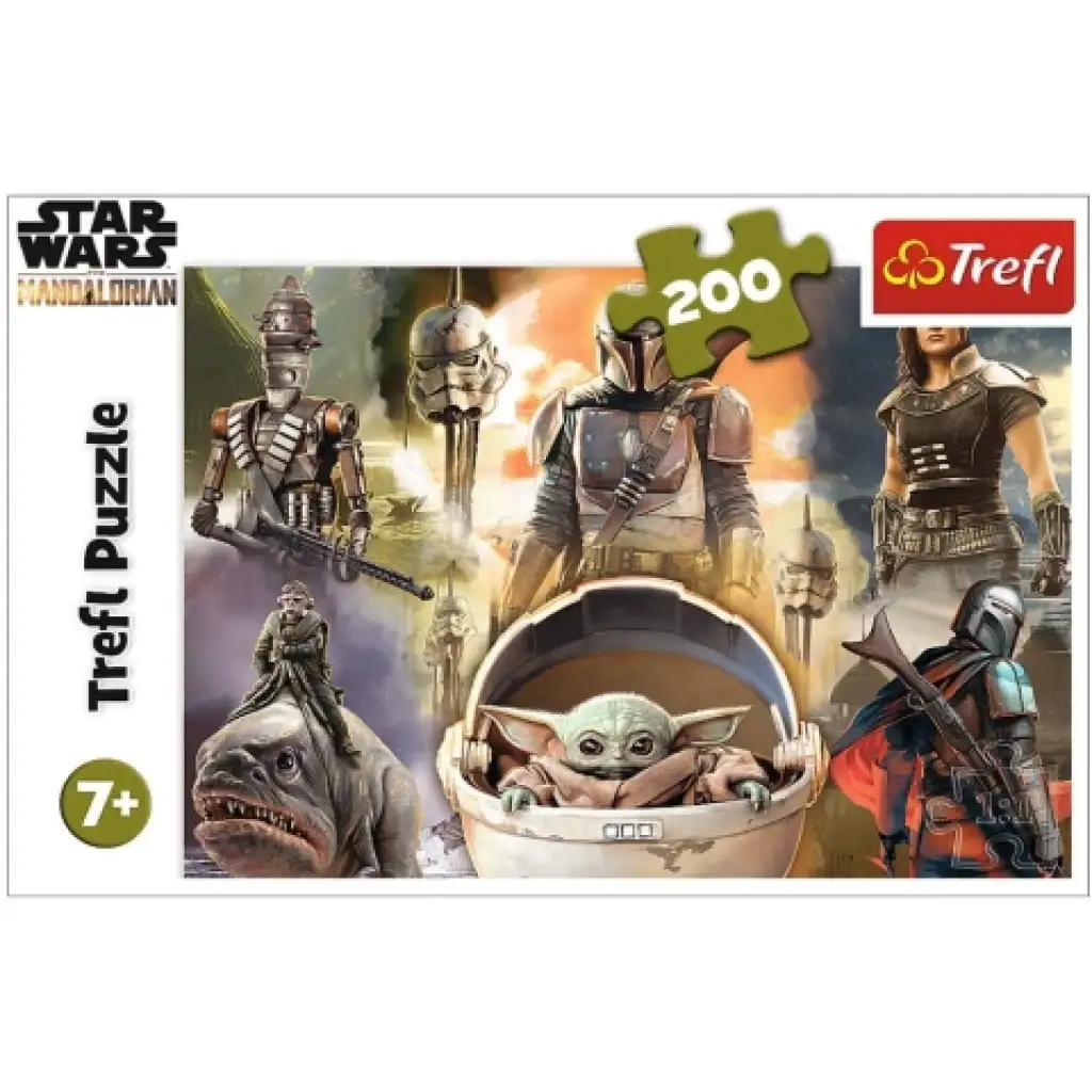Star Wars: The Mandalorian 200-dielne puzzle - Trefl
